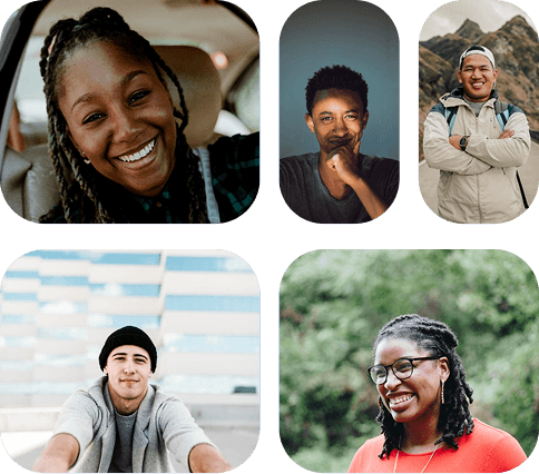 Diverse community members